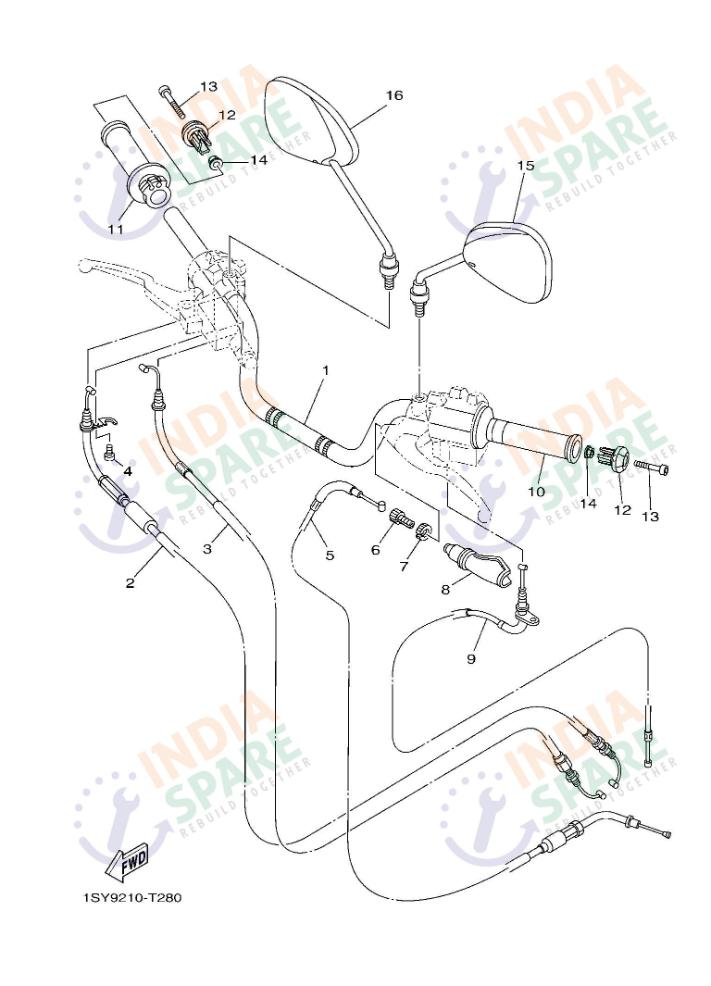 STEERING HANDLE & CABLE